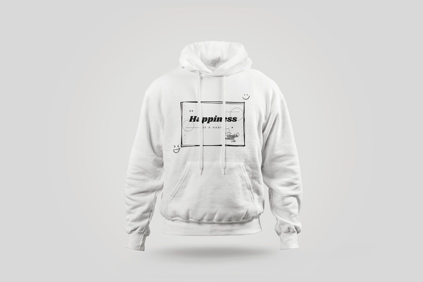 HAPPINESS IS A HABIT-HOODIE