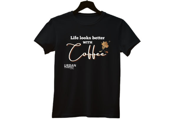 COFFEE LINE-T-SHIRT